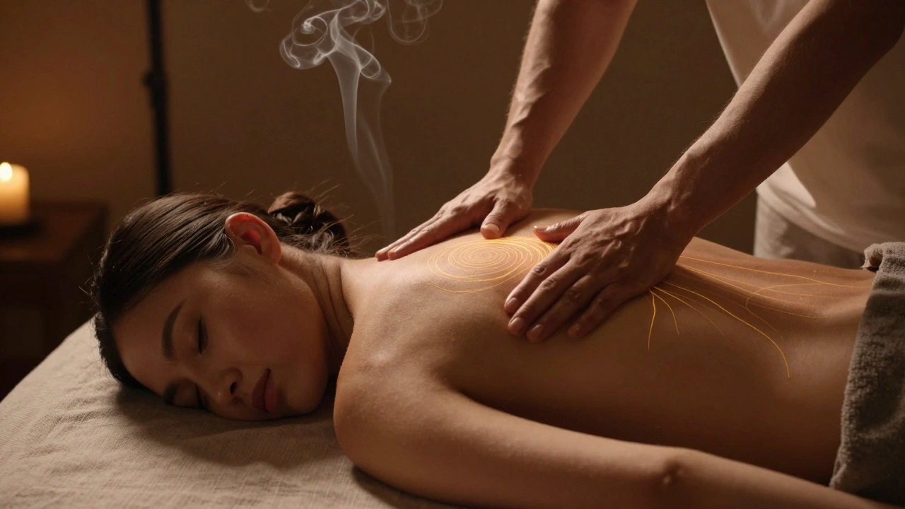 Jak masér rozproudí sexuální energii celým tělem při tantrické masáži