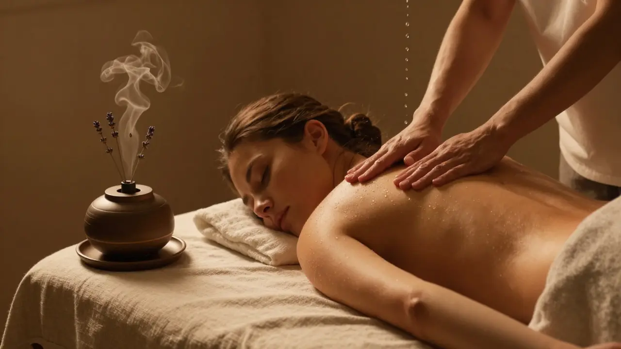 Aroma olejová tantrická masáž: Jak vůně ovlivňuje tělo a duši