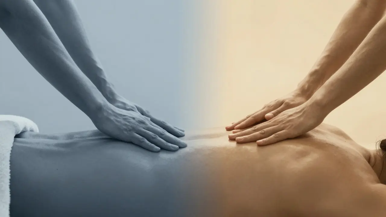 Tantrická vs. Shiatsu masáž: Tlak vs. Hladění - Která je pro vás?
